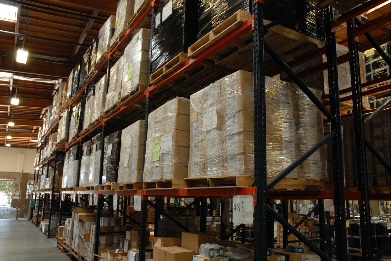 WSA high-density pallet racking and storage